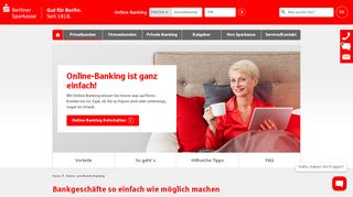
                            6. Online-Banking - Immer verfügbar - Berliner Sparkasse