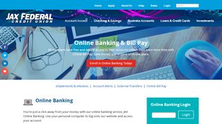 
                            6. Online Banking • Jax Federal Credit Union