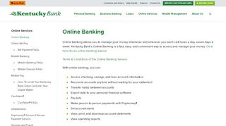 
                            6. Online Banking | Kentucky Bank