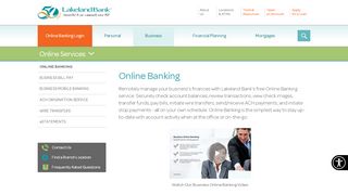 
                            2. Online Banking | Lakeland Bank