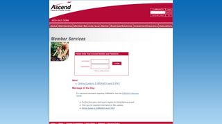 
                            7. Online Banking Login :: Ascend FCU