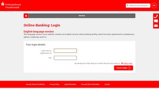 
                            4. Online banking - Login - Kreissparkasse Freudenstadt