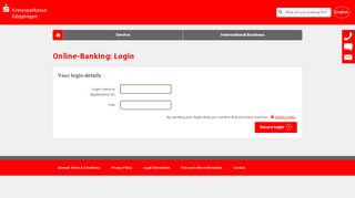 
                            4. Online banking - Login - Kreissparkasse Göppingen