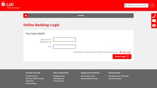 
                            4. Online banking - Login - LzO