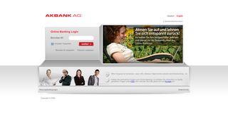 
                            8. Online Banking Login - online.akbank.de