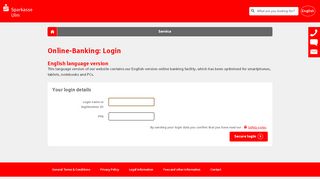 
                            7. Online banking - Login - Sparkasse Ulm