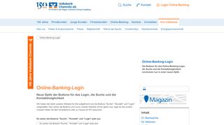 
                            1. Online-Banking-Login - Volksbank Chemnitz eG