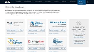 
                            9. Online Banking Login - westernalliancebancorporation.com