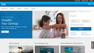 
                            9. Online Banking, Mortgages, Personal Loans, Investing | Citi.com