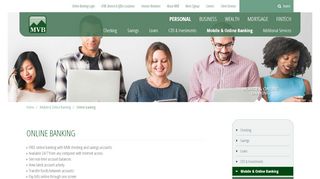 
                            2. Online banking | MVB Bank