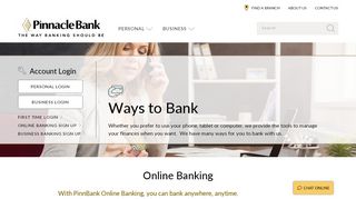 
                            3. Online Banking | Nebraska - Pinnacle Bank