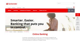 
                            3. Online Banking | Online Bank Account | Santander Bank