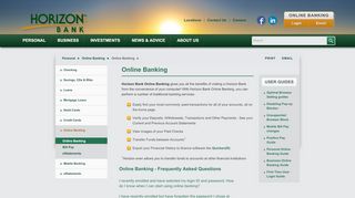
                            8. online banking - Online Banking | Horizon Bank