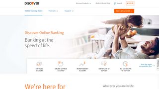 
                            2. Online Banking | Open an Online Bank Account | Discover