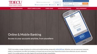 
                            1. Online Banking Overview | TDECU