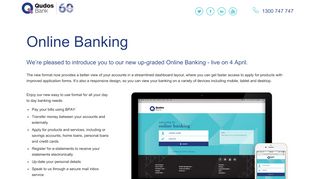 
                            1. Online Banking - Qudos Bank