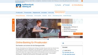 
                            1. Online-Banking - Raiffeisenbank Gilching eG