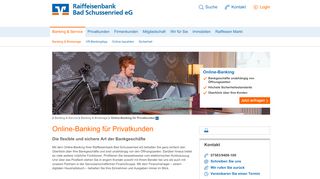 
                            1. Online-Banking - Raiffeisenbank Schussenried