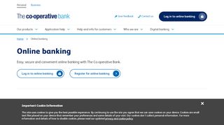 
                            3. Online Banking | Secure online banking | The Co-operative Bank