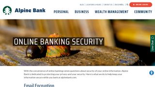 
                            2. Online Banking Security | Alpine Bank | Denver, CO - Boulder ...