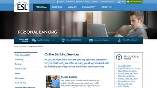 
                            4. Online Banking Services | ESL Federal Credit Union