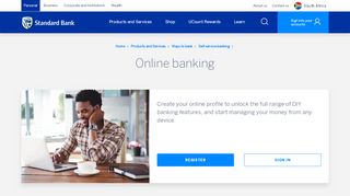 
                            10. Online banking | Standard Bank