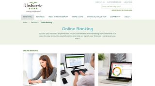 
                            2. Online Banking - Uwharrie Bank