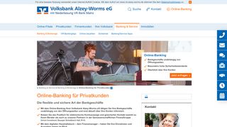 
                            1. Online-Banking Volksbank Alzey-Worms