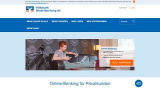 
                            1. Online-Banking - Volksbank Börde-Bernburg eG