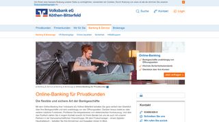 
                            10. Online-Banking Volksbank eG; Köthen-Bitterfeld