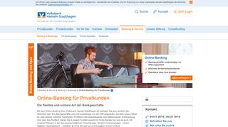 
                            3. Online-Banking - Volksbank Hameln-Stadthagen eG