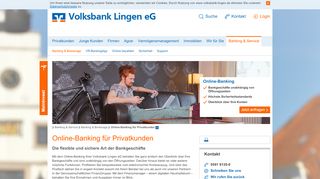 
                            8. Online-Banking - Volksbank Lingen eG