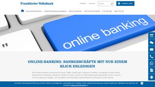 
                            10. Online-Banking: Vorteile & Funktionen | Frankfurter Volksbank