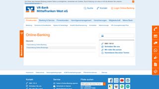 
                            6. Online-Banking - VR-Bank Mittelfranken West eG