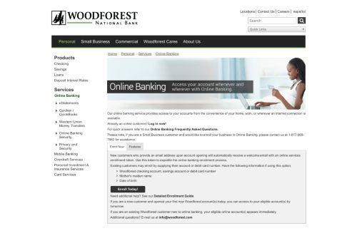 
                            1. Online Banking - woodforest.com