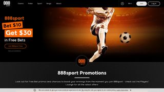 
                            2. Online betting & odds | 888 Sport