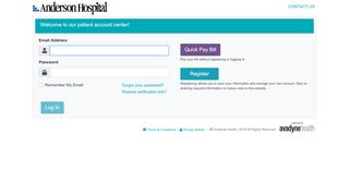 
                            8. Online Bill Pay at Anderson | Anderson Hospital