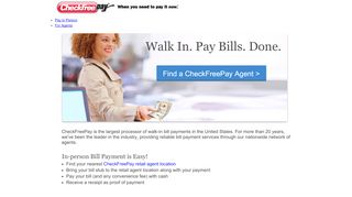 
                            2. Online Bill Pay by CheckFreePay