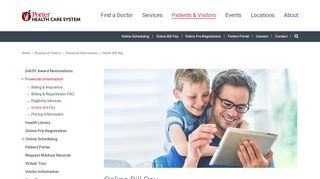 
                            7. Online Bill Pay | Porter Healthcare System | Valparaiso, Indiana