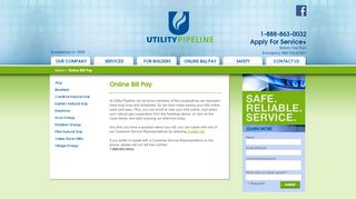 
                            2. Online Bill Pay - Utility Pipeline Ltd