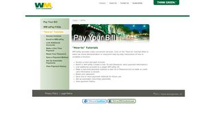 
                            9. Online Bill Pay - Waste Management