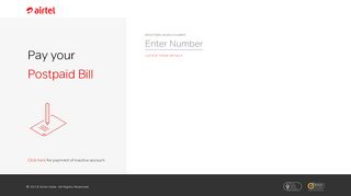 
                            1. Online Bill Payment | Pay Postpaid Bills Online - airtel.in