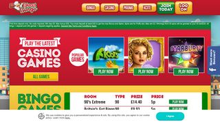 
                            7. Online Bingo - Tasty Welcome Bonus | Takeout Bingo