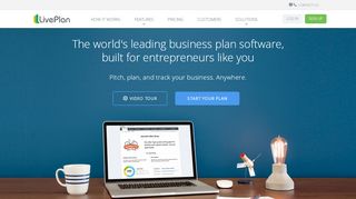 
                            9. Online Business Plan Software | LivePlan