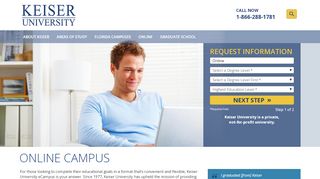 
                            7. Online Campus | Keiser University