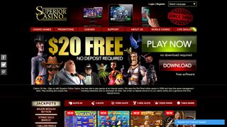 
                            9. Online Casino – Free Casino Bonus - Superior Casino Online