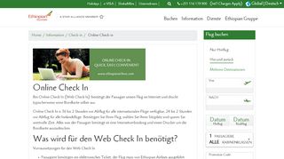 
                            8. Online Check In - ethiopianairlines.com