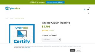 
                            4. Online CISSP Training – CyberVista