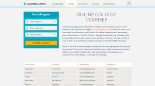 
                            1. Online College Courses & Accredited Degree Programs | 2018