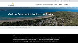 
                            6. Online Contractor Induction Portal - Ingenia Communities